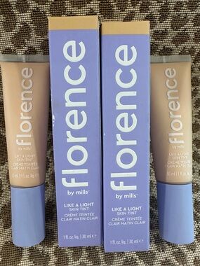New In Box Lot of 2 Florence by Mills Like a Light Skin Tint~Color F020~1oz Each